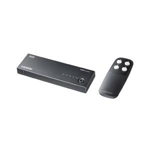 SANWA SUPPLY 4K HDMI ビデオスイッチャー 本体 SANWA SUPPLY（サンワサプライ） 4K対応HDMI切替器（4入力・1出力