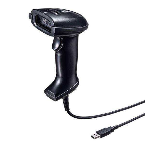 サンワサプライ BCR-2D5BK 2次元バーコードリーダー(ハンディタイプ) メーカー在庫品