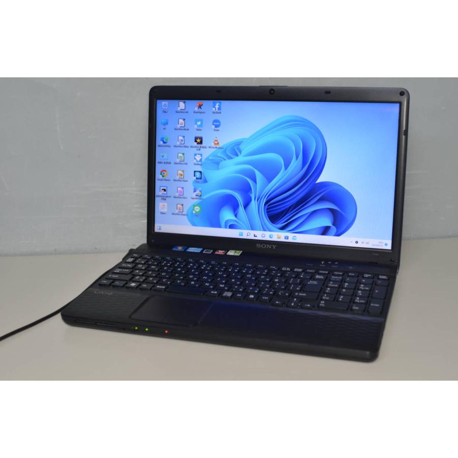 中古良品ノートパソコン Windows11+office Sony VPCEH38FJ core i5