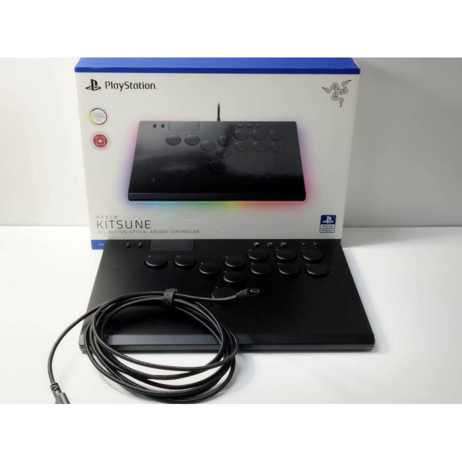 【良品】RAZER KITSUNE アーケードコントローラー (PS5) RZ06-05020100-R3A1 | 
