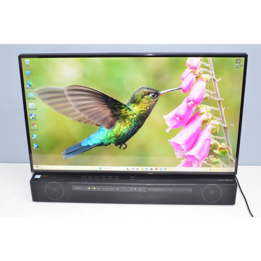 中古良品一体型パソコン Windows11 富士通 FH90/D2 Core i7-9750H/爆速SSD512GB+HDD2TB/メモリ8GB/ブルーレイ/27インチ/テレビ機能 | 