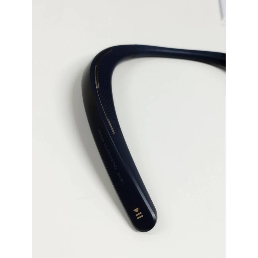 【新品未使用】SHARP AN-SS1 ネックスピーカー 未使用近い】SHARP AN-SS1 ワイヤレスネックスピーカー/ブルー : 中古