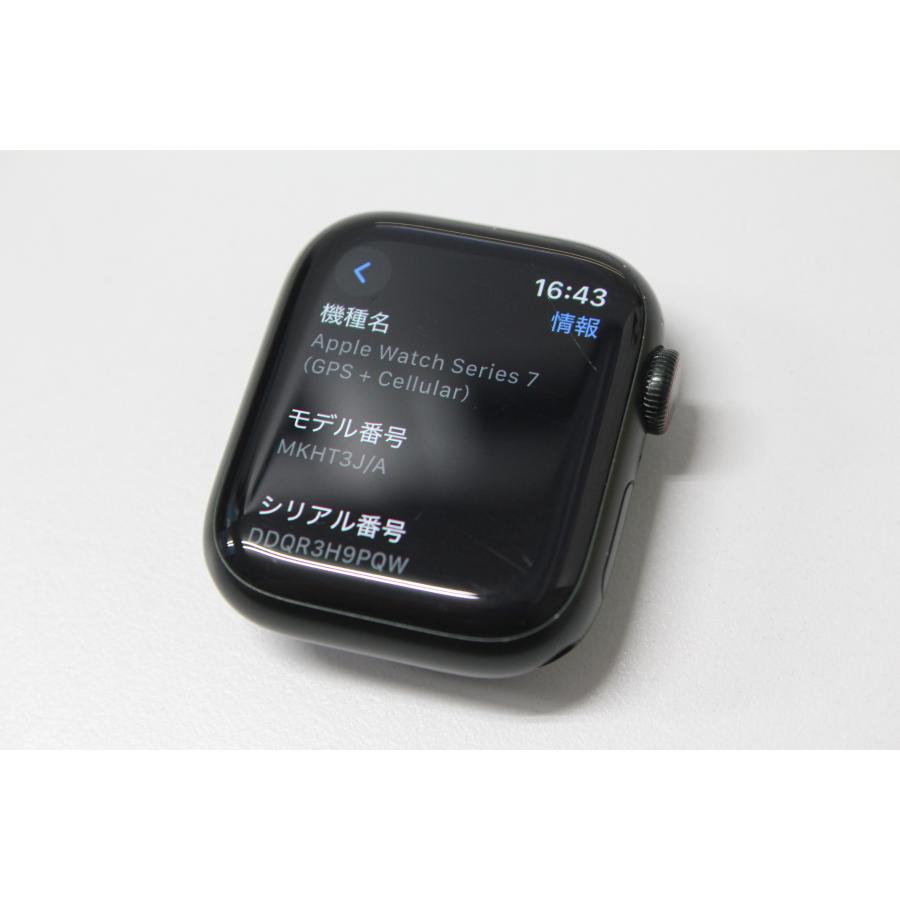 Apple Watch Series 7/GPS+セルラー/41mm/A2476〈MKHT3J/A〉(6) : 中古  