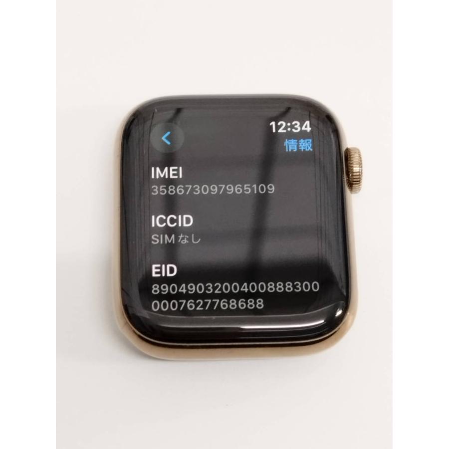 Apple Watch Series 4/GPS+セルラー/44mm/A2008/ステンレス〈MTX52J/A