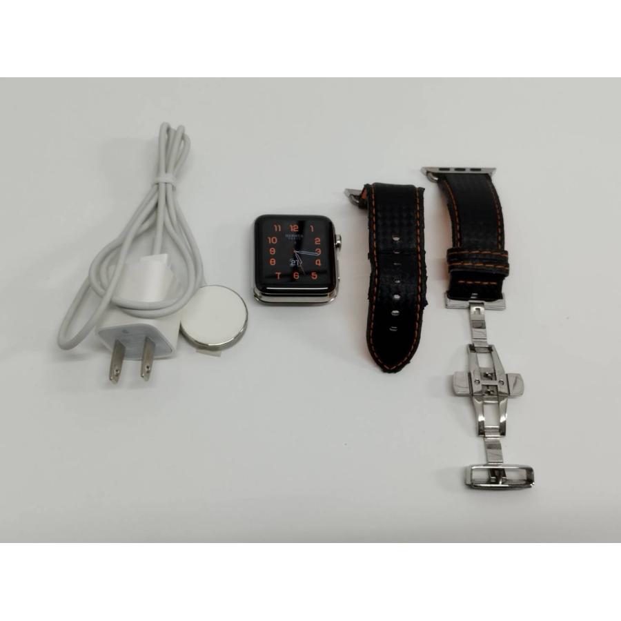 Apple Watch Hermes Series 3/GPS+セルラー/42mm/A1891/シルバー