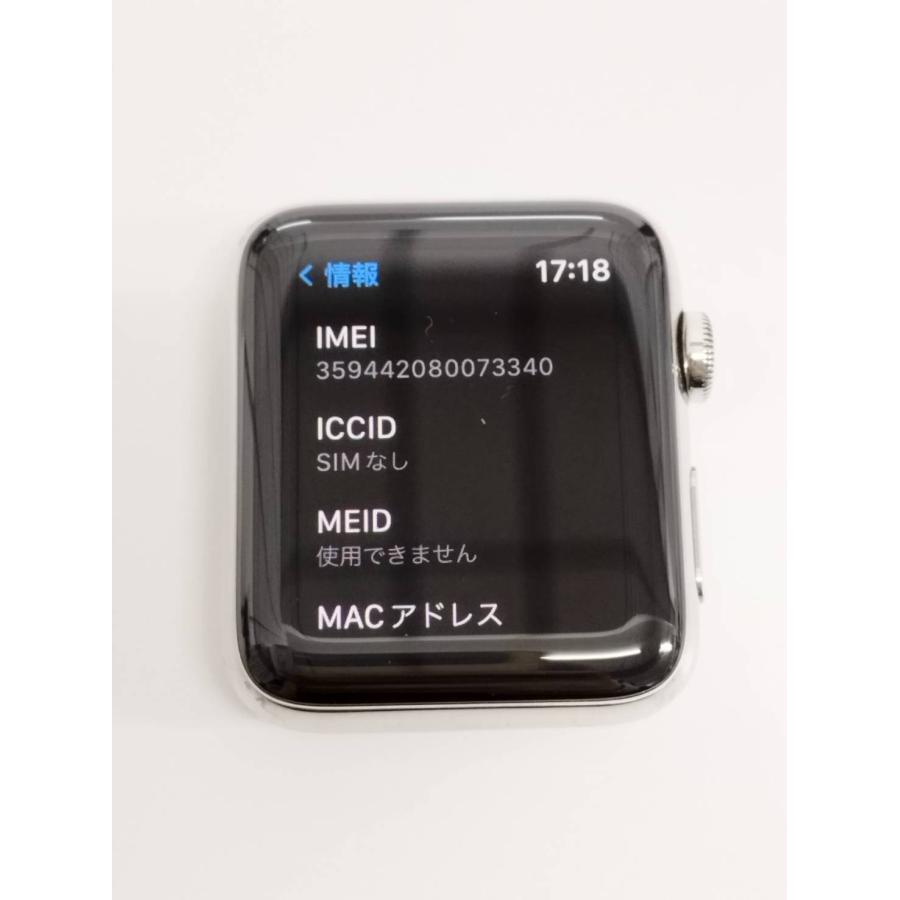 Apple Watch Hermes Series 3/GPS+セルラー/42mm/A1891/シルバー