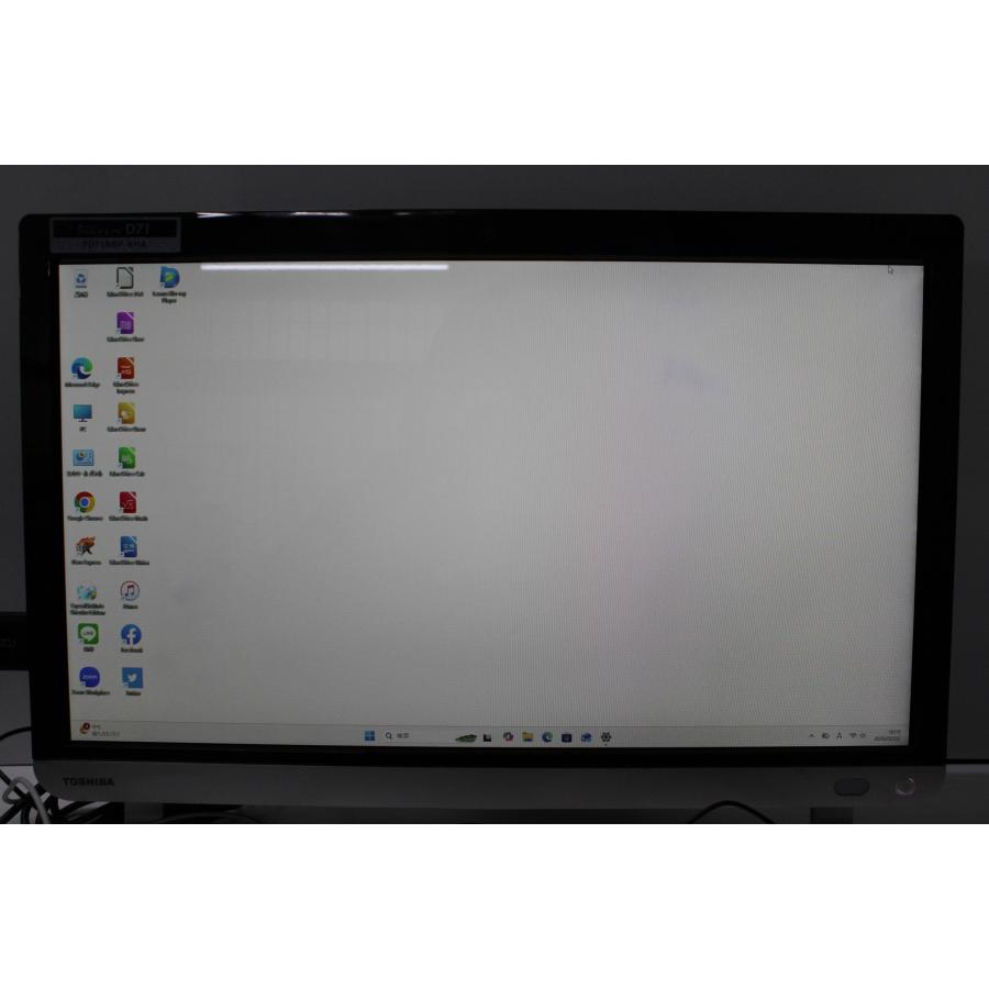 【中古一体型デスクトップPC】東芝〈REGZA PC D71/NB〉Intel Core i7/SSD512GB/メモリ8GB (4) |  | 05