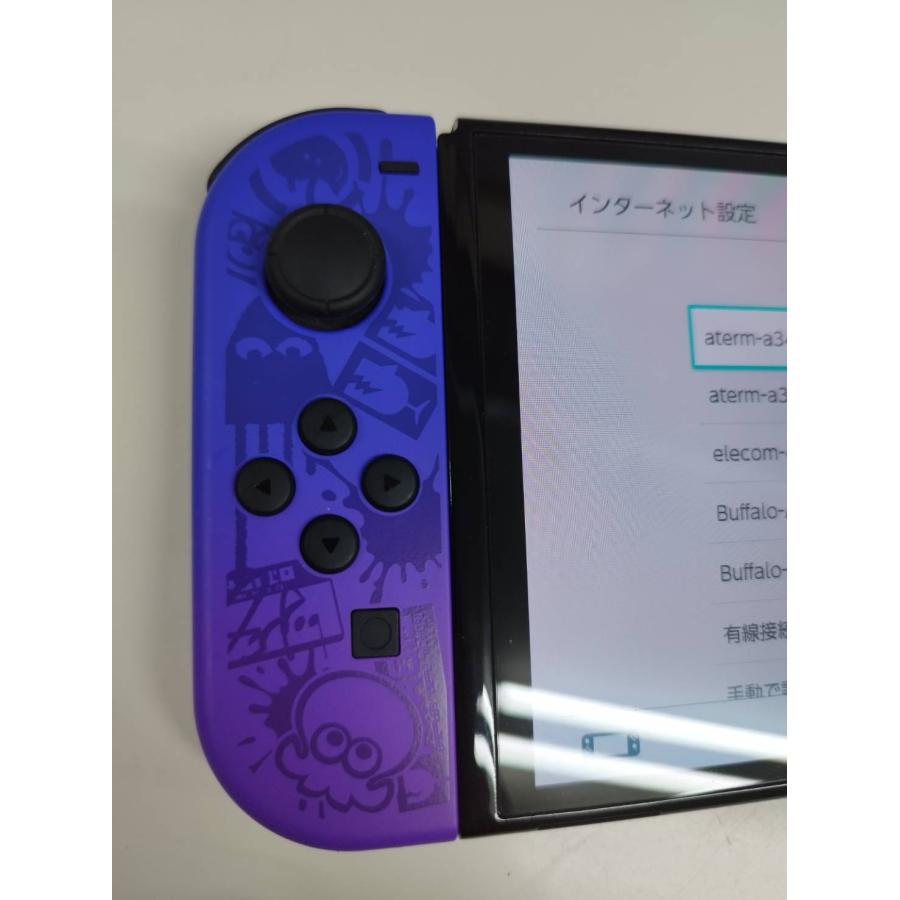 美品】Nintendo Switch 有機ELモデル HEG-001/2022年製/スプラトゥーン 
