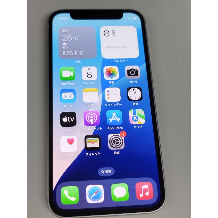 SIMフリー】iPhone 12 mini/A2398/128GB/ホワイト〈MGDM3J/A〉 : 中古