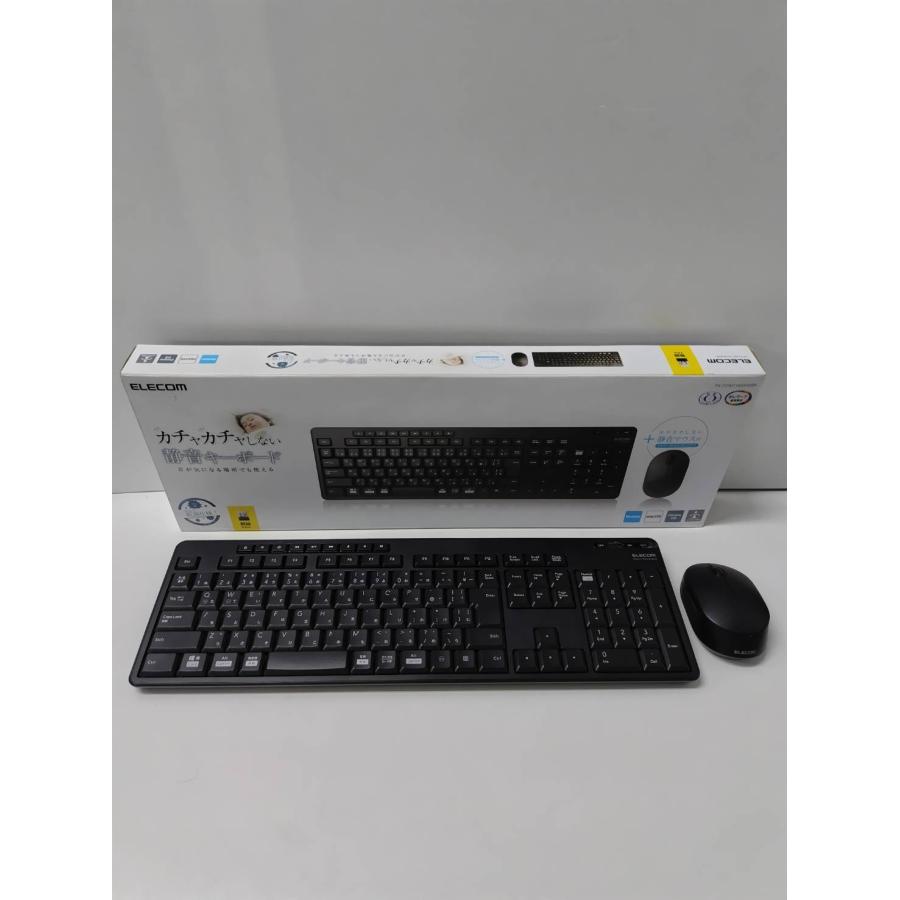 ELECOM 静音キーボードマウス/TK-FDM116S | 