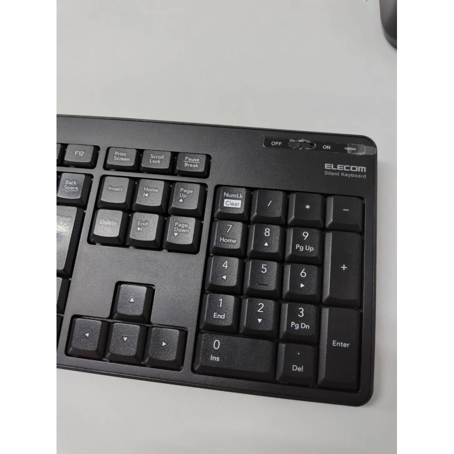 ELECOM 静音キーボードマウス/TK-FDM116S |  | 03