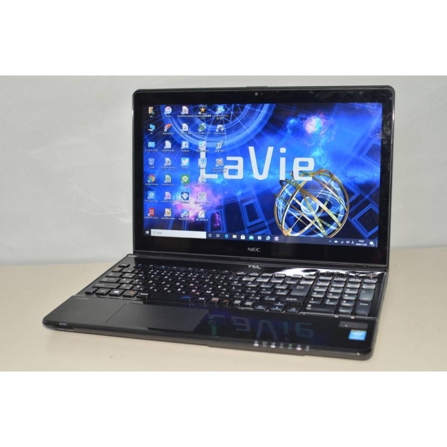 NEC Lavie LS550/T Windows10 Core i5-4210M 2.6GHz 8GB HDD1TB