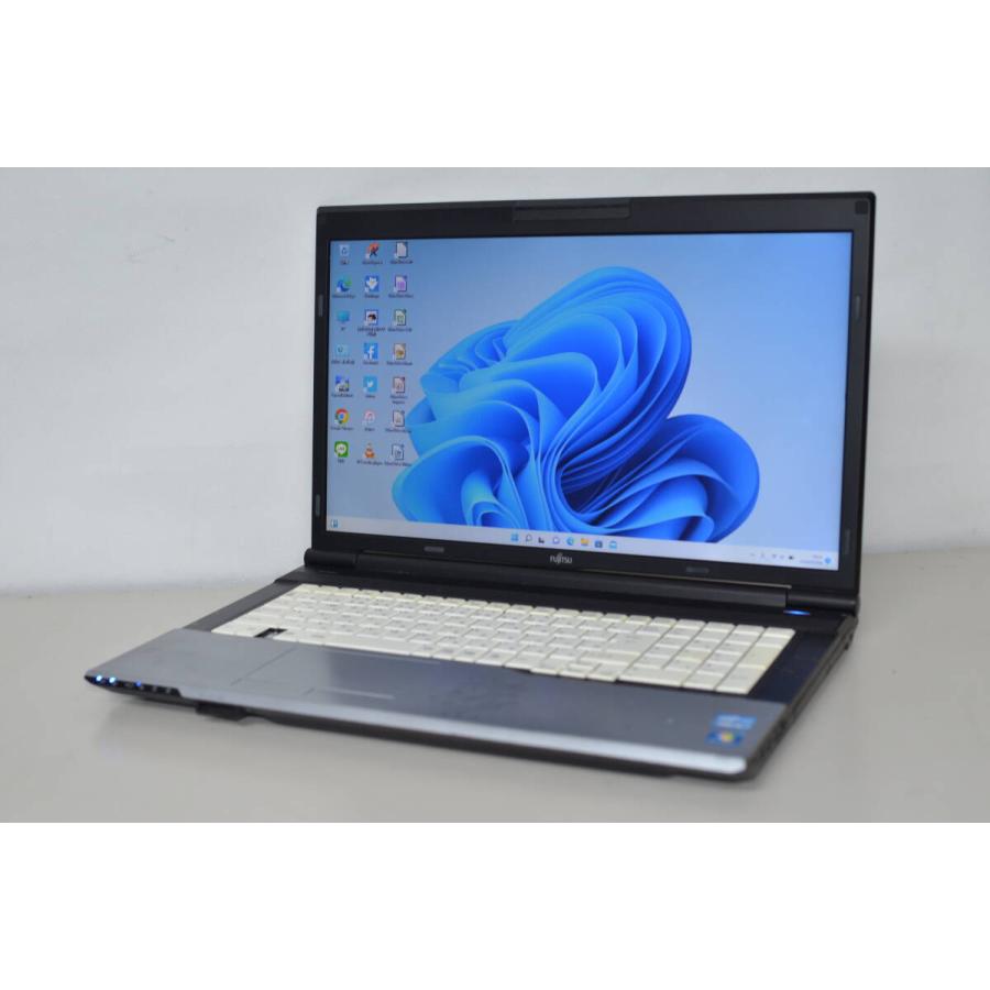 中古ノートパソコン 富士通 N532/E Windows11+office 新品爆速SSD256GB 