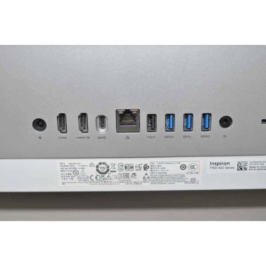 中古良品一体型パソコン DELL Inspiron 7700 Windows11+office 中古良品一体型パソコン DELL Inspiron 7700 Windows11+office