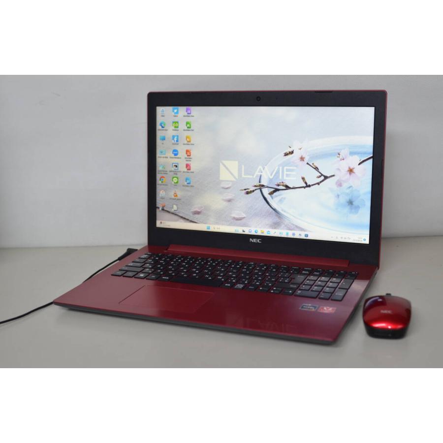 中古良品ノートパソコン NEC NS600/J Windows11+office 爆速SSD1TB