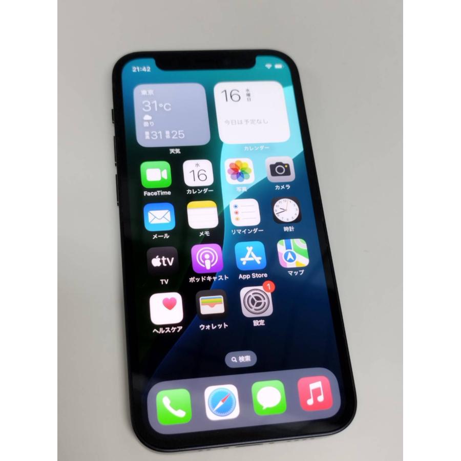 SIMフリー】iPhone 12 mini/128GB/A2398（MGDJ3J/A）ブラック