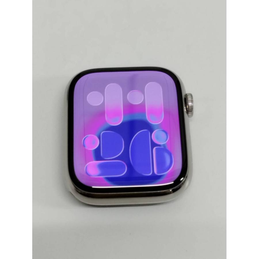 Apple Watch Series 8/GPS+セルラー/45mm/A2775/シルバーステンレス〈MNKJ3J/A〉 Apple Watch Series 8/GPS+セルラー/45mm/A2775/シルバーステンレス