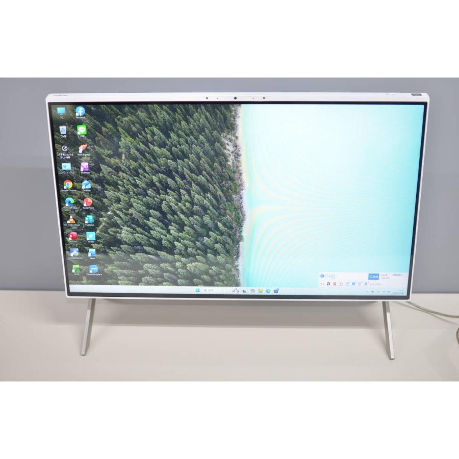 中古良品 一体型パソコン 富士通 FH60/H3 Windows11+office AMD Ryzen