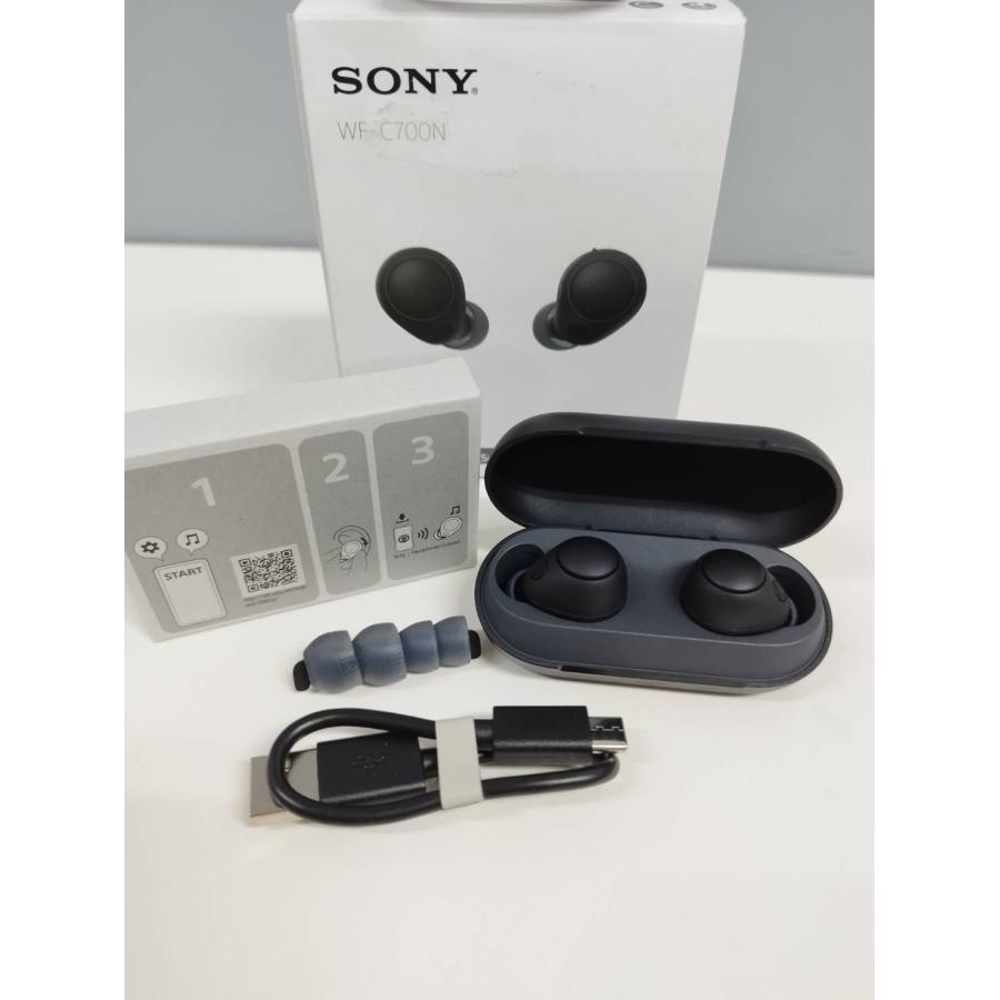 SONY WF-C700N ワイヤレスイヤホン/YY2968/ブラック : 中古パソコン
