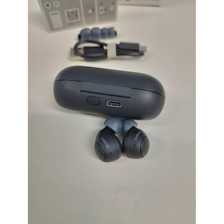 SONY WF-C700N ワイヤレスイヤホン/YY2968/ブラック : 中古パソコン