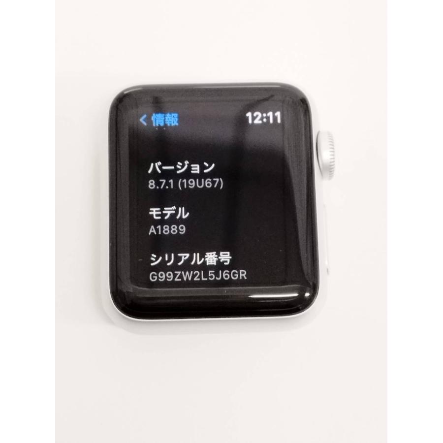 専用！Apple Watch3 セルラー　38mm 美品 Apple Watch Series 3/GPS+セルラー/38mm/A1889/シルバー〈MTGN2J/A