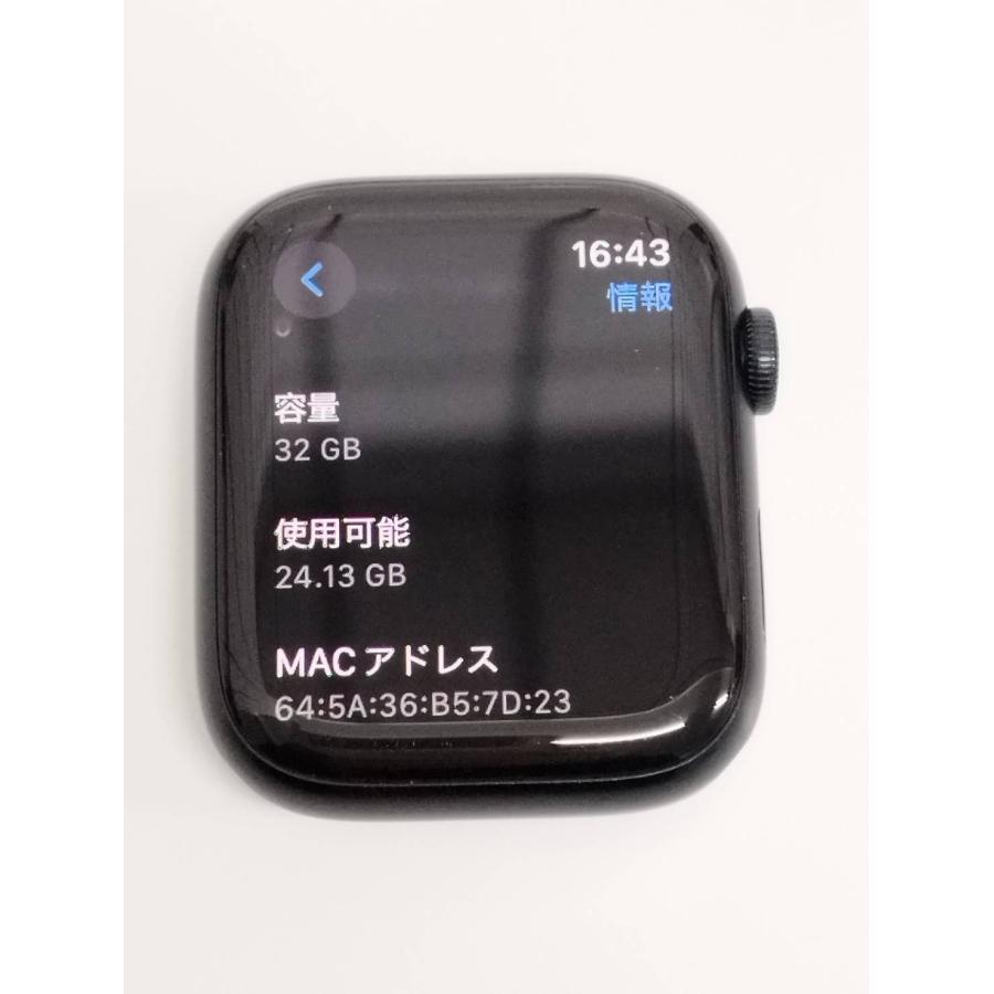 Apple Watch Series 7/GPS/45mm/A2474/ミッドナイト〈MKNN3J/A