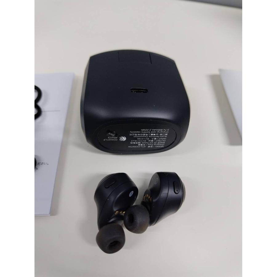 良品】audio-technica SOLID BASS/ATH-CKS50TW/ワイヤレスイヤホン