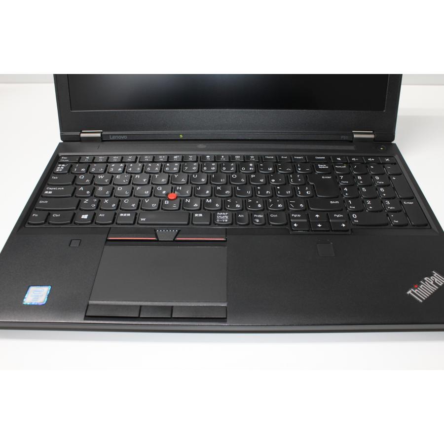 中古ノートPC】Lenovo〈ThinkPad P51〉Intel Core i7/SSD256GB/メモリ 