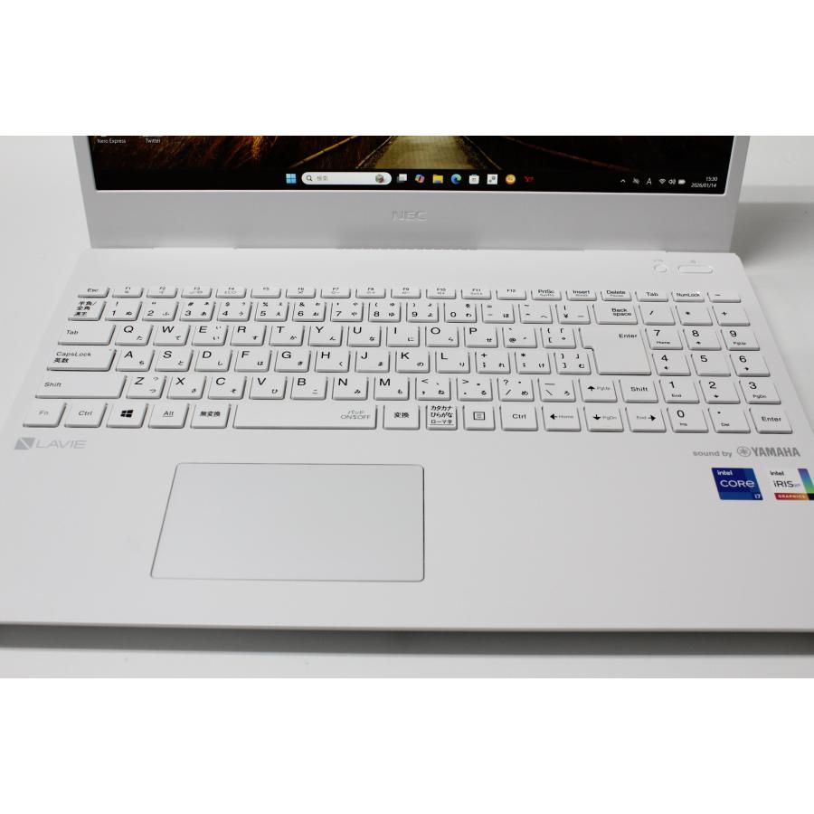 中古ノートPC】NEC〈LAVIE N15 N1575/CAW 〉Intel Core i7/SSD512GB