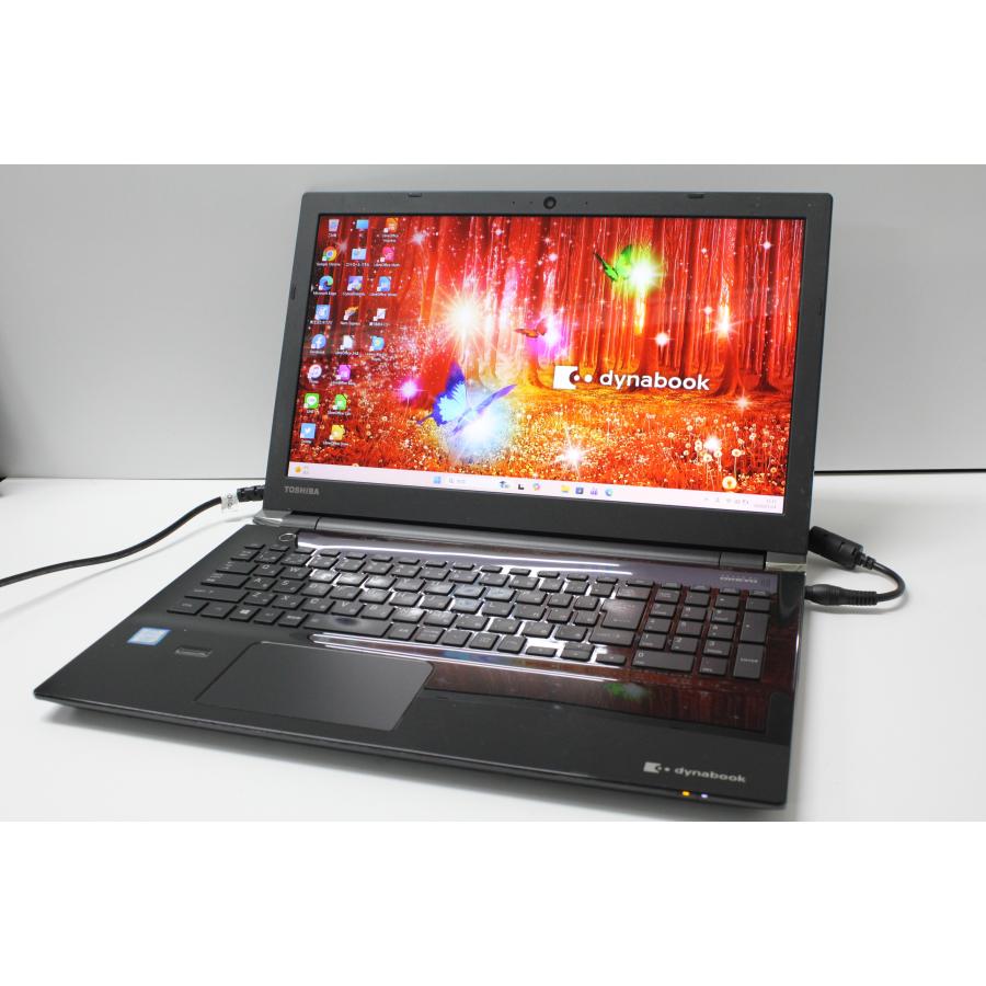 中古ノートPC】東芝〈dynabook T75/CB〉Intel core i7/SSD256GB/メモリ