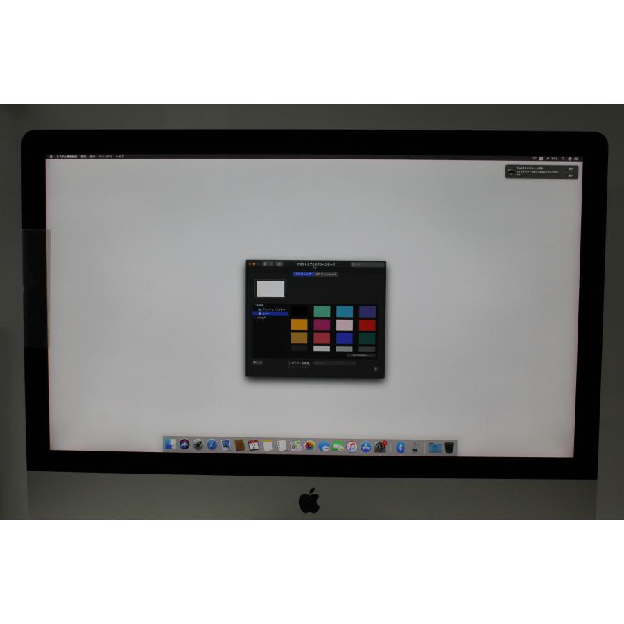 現状品】iMac（Retina 5K,27インチ,2019）1.03TB/32GB〈MRQY2J/A〉(5