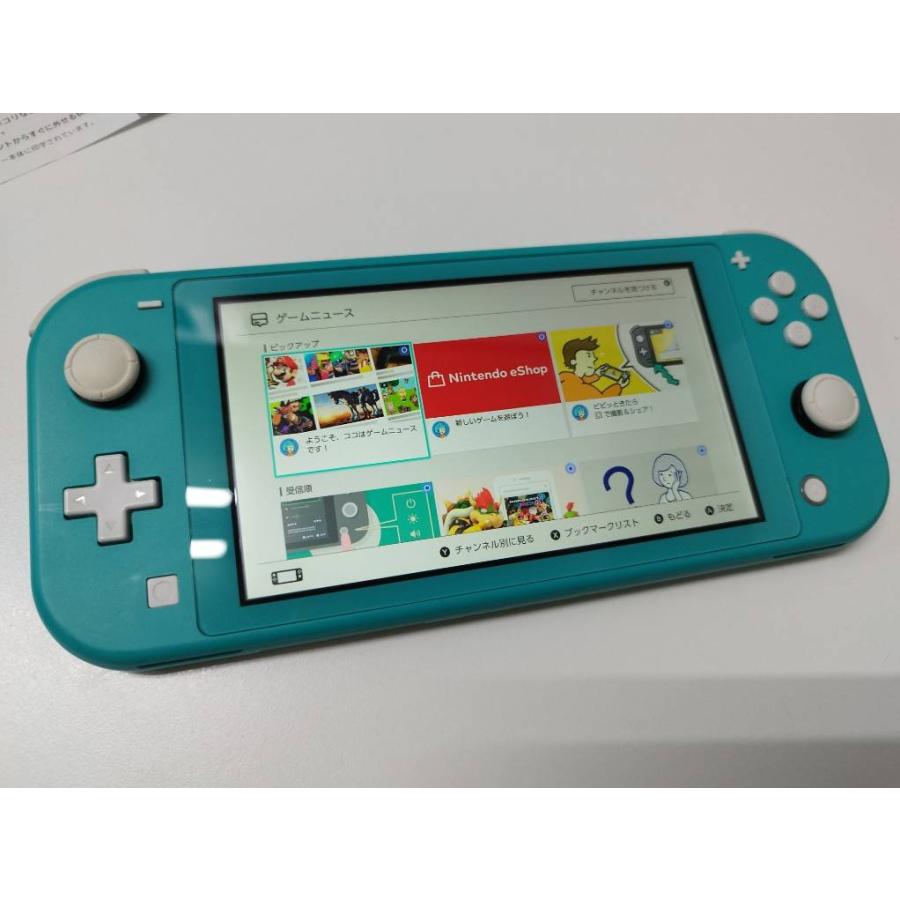 良品】Nintendo Switch Lite HDH-001/2019年製/ターコイズ〈HDH-S