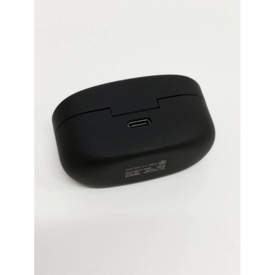 美品】SONY WF-1000XM4/YY2948/ブラック/充電ケースのみ！ : 中古 