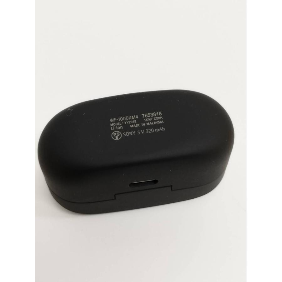 美品】SONY WF-1000XM4/YY2948/ブラック/充電ケースのみ！ : 中古 