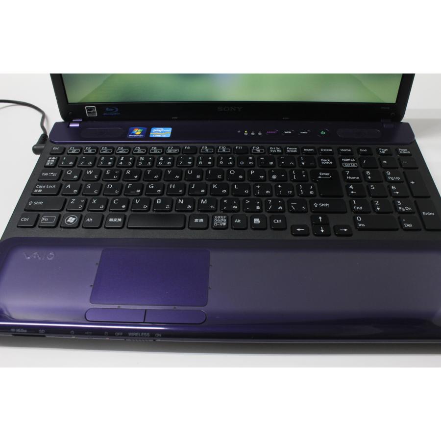 【中古ノートパソコン】SONY〈VAIO VPCCB39FJ〉第2世代Core i5/SSD250GB/メモリ8GB/Windows11 (6) |  | 04