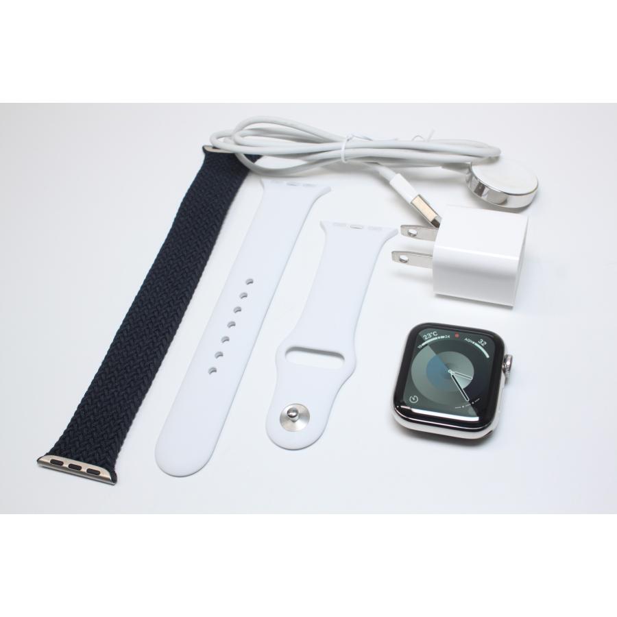 Apple Watch Series 4/GPS+セルラー/ステンレス/40mm/A2007〈NTVJ2J/A  