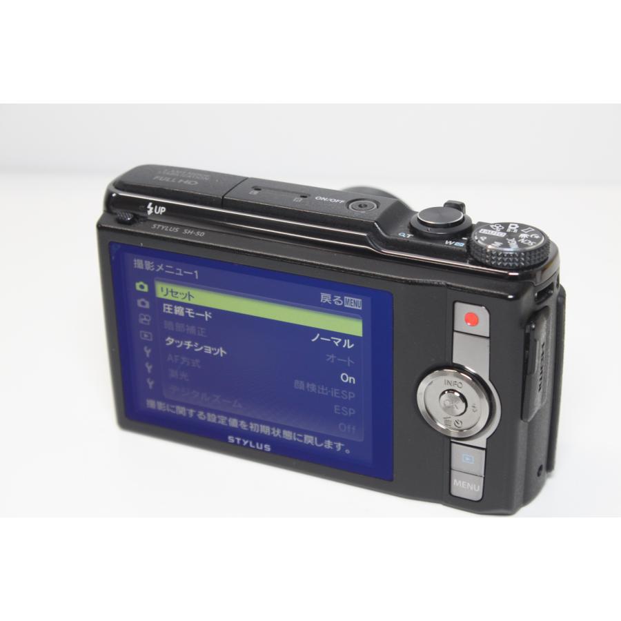 【美品動作品】OLYMPUS STYLUS SH-50 コンパクトデジタルカメラ OLYMPUS/STYLUS SH-50/コンパクトデジタルカメラ (4) : 中古