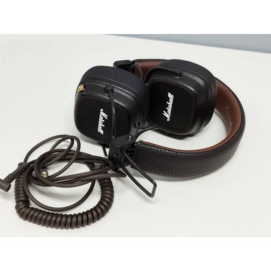 Marshall Major IV ワイヤレスヘッドホン/ブラウン : 中古