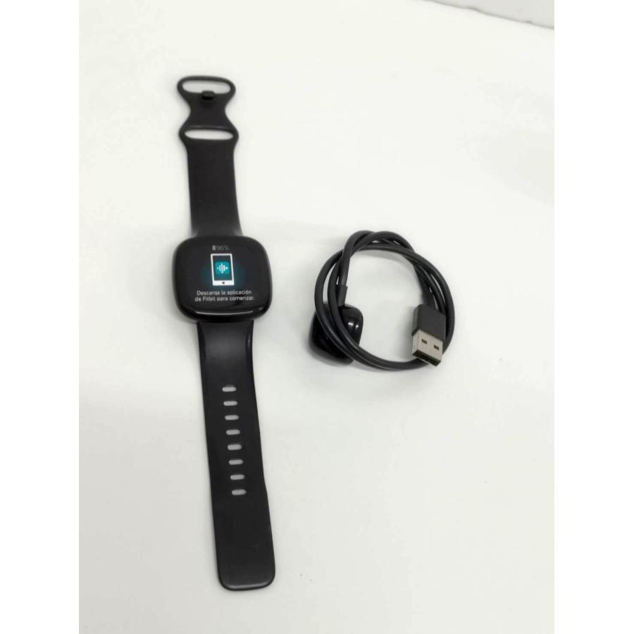 中古品 Fitbit versa3 スマートウォッチ Amazon.co.jp: 【Suica対応】Fitbit Versa 3 スマートウォッチ