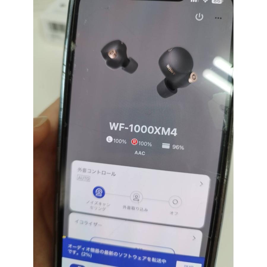 SONY WF-1000XM4/YY2948/ブラック/ワイヤレスイヤホン/右耳のみ