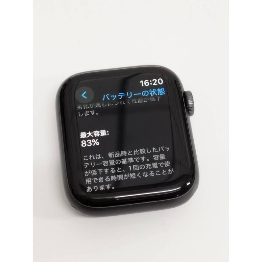 Apple Watch Nike Series 4/GPS/44mm/A1978/スペースグレー〈MU6L2J/A