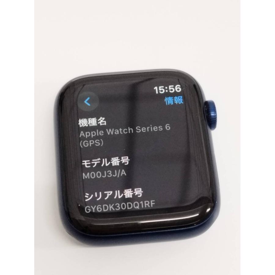Apple Watch Series 6/GPS/44mm/A2292/ブルー〈M00J3J/A〉 (4) : 中古