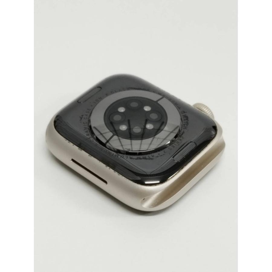 Apple Watch Series 7/GPS/41mm/A2473/スターライト〈MKMY3J/A〉 (4 