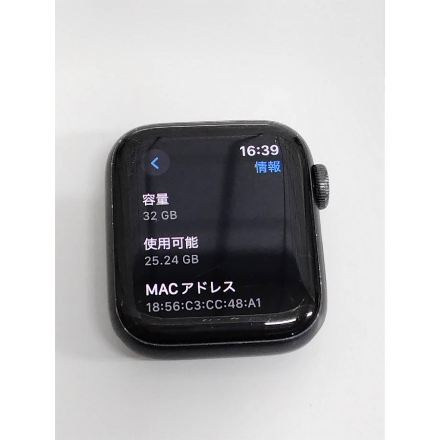 Apple Watch SE 第1世代/GPS/40mm/A2351/スペースグレー〈MYDP2J/A