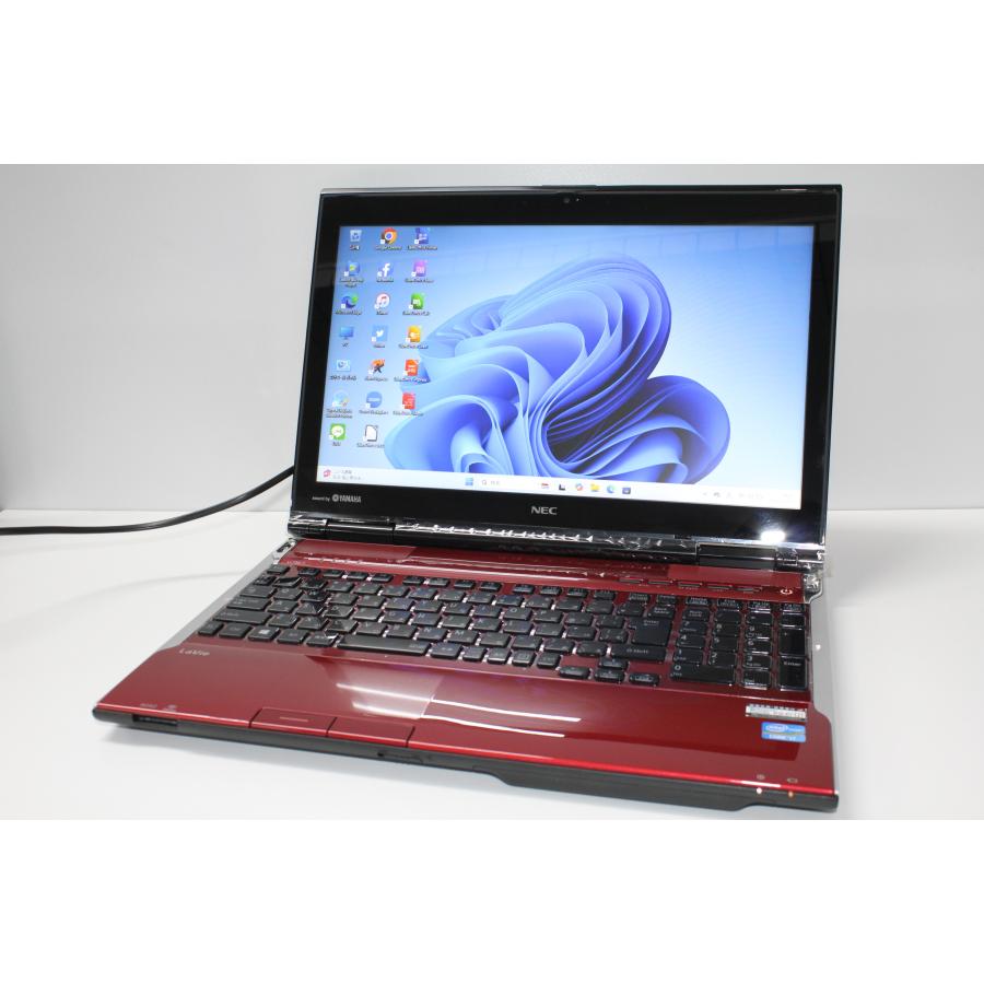 中古ノートPC】NEC〈LaVie L LL750/J〉Intel Core i7/SSD512GB/メモリ