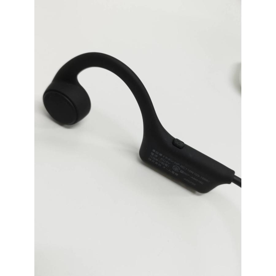 【良品】AudioComm HP-BC110N/骨伝導イヤホン/ブラック |  | 05