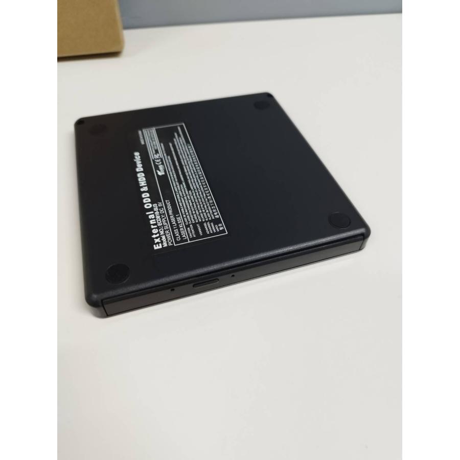 良品】External ODD&HDD デバイス ECD818-SU3/ポータブルDVDドライブ