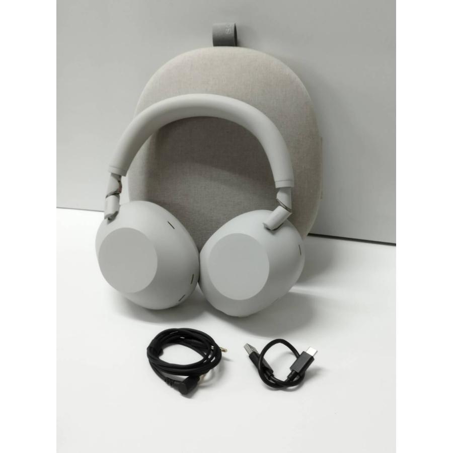 未使用品 WH-1000XM6 プラチナシルバー 美品】SONY WH-1000XM6/ワイヤレスヘッドホン/プラチナシルバー : 中古