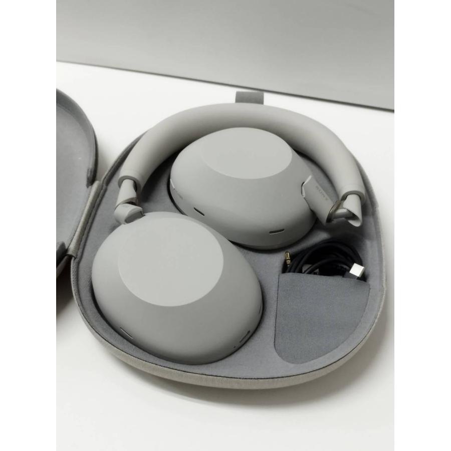 未使用品 WH-1000XM6 プラチナシルバー 美品】SONY WH-1000XM6/ワイヤレスヘッドホン/プラチナシルバー : 中古
