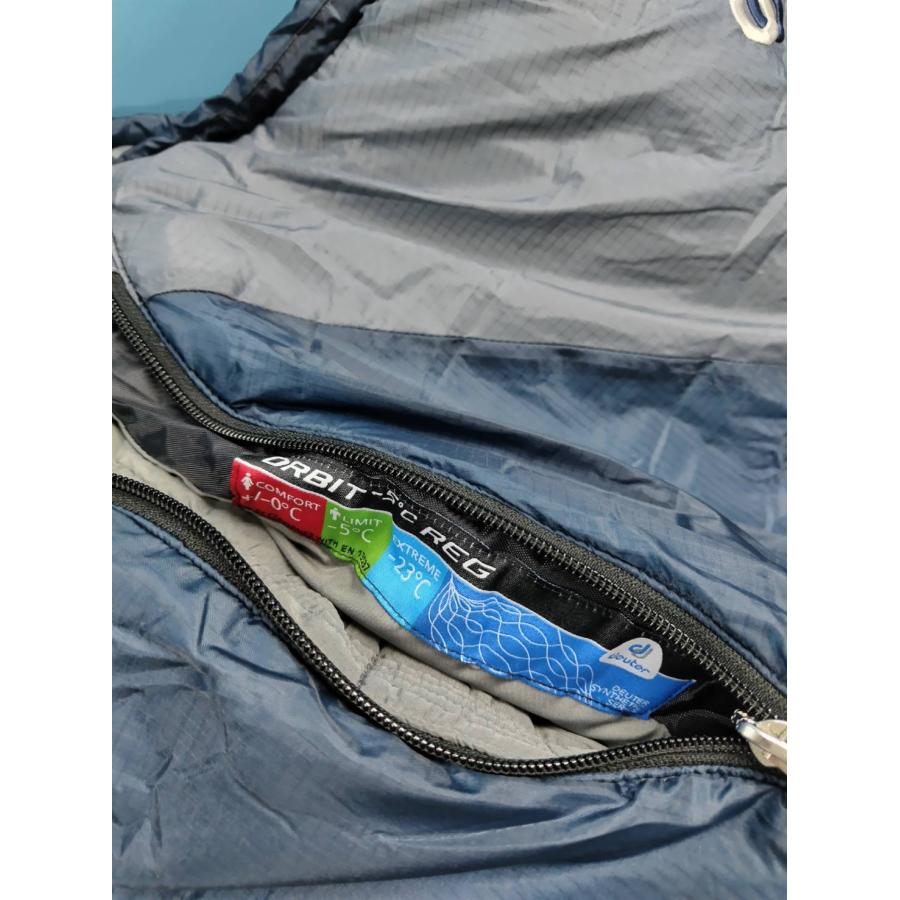 【良品】deuter ORBIT -5℃ REG シュラフ/寝袋/ドイターオービット |  | 07